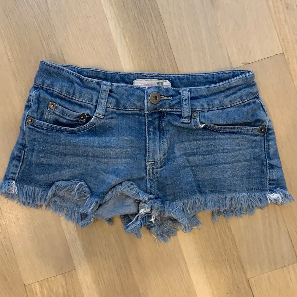 Vintage Havana girls jean shorts size 8
